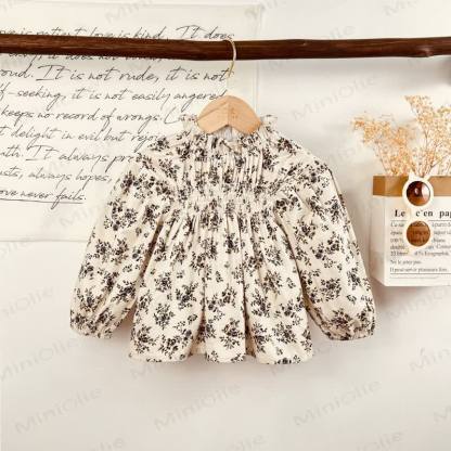 幼児用女の子用フラワーノースリーブDress＆トップス - image 5