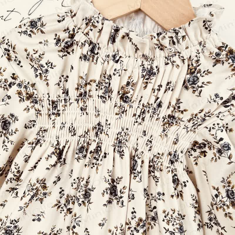 幼児用女の子用フラワーノースリーブDress＆トップス - image 9