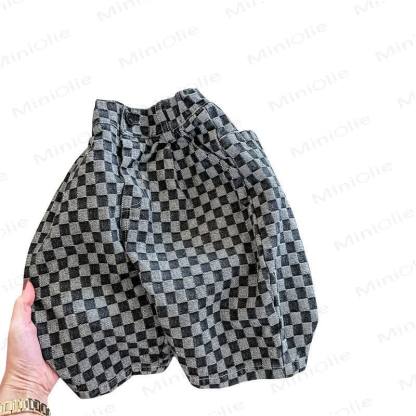 ベビー幼児用デニムチェックパンツ - image 5