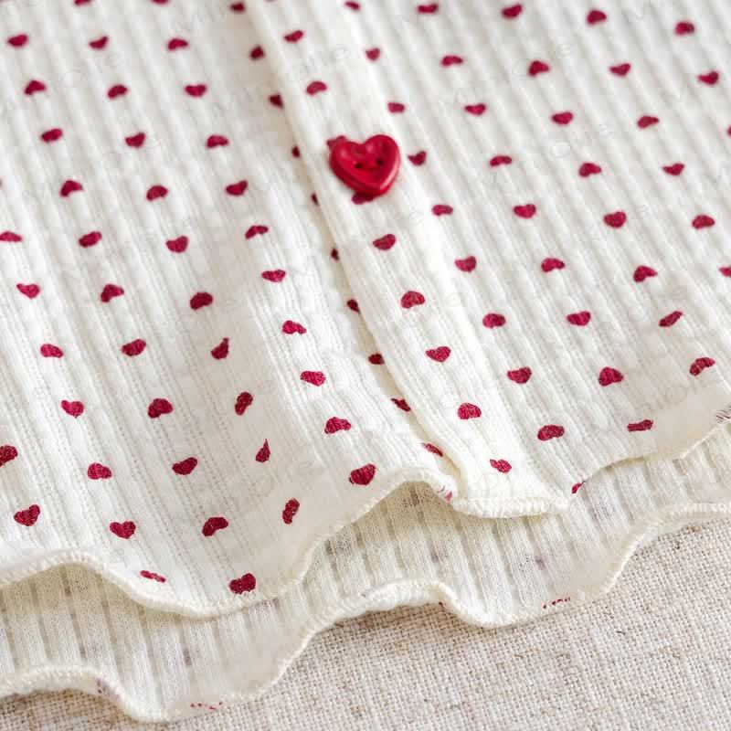 幼児用女の子ハートTシャツ - image 7