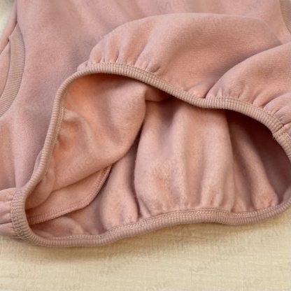 幼児用女の子3Dリボン無地パフスリーブDress - image 10