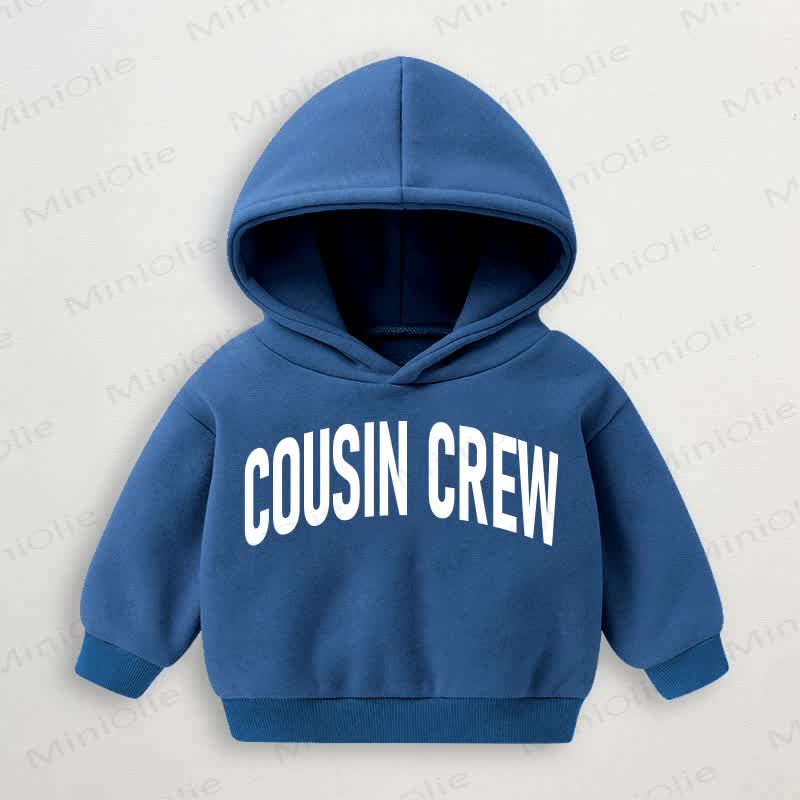 COUSIN CREWベビー 幼児用 ブルー フーディー スウェットシャツ - 青 - 3～5歳 - image 1