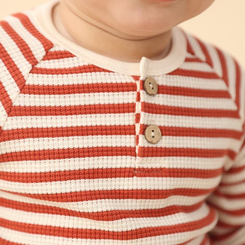 ベビー幼児用ストライプコットンTシャツ - image 6