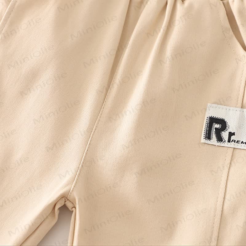 WE'RE BEST FRIベビー 幼児 男の子 ラブ アニマル チェック柄 2ピースセット - image 13