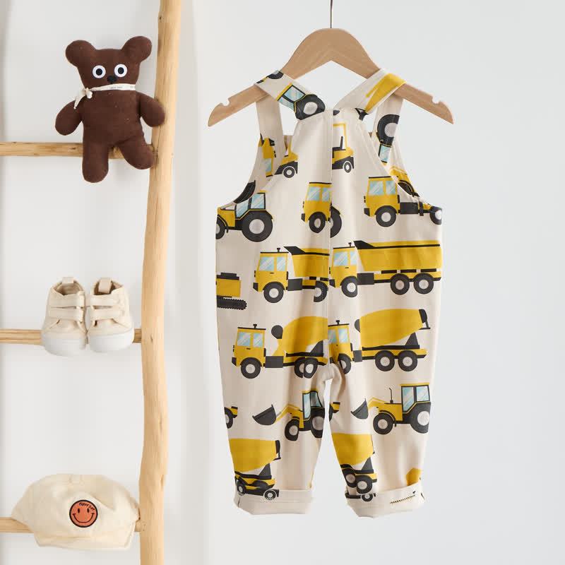 ベビーショベルベージュオーバーオール - image 3