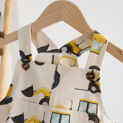 ベビーショベルベージュオーバーオール - image 4