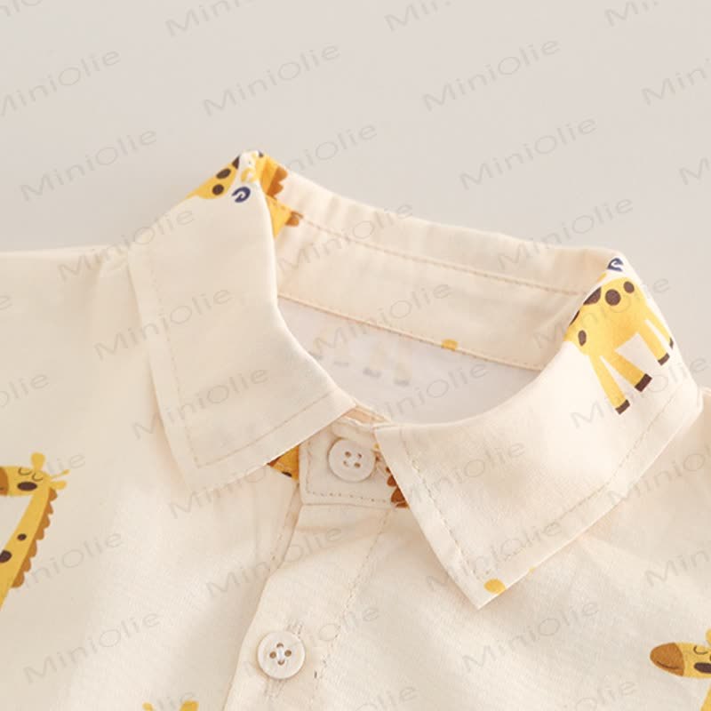 ベビー幼児用キリンラブニット3点セット - image 13