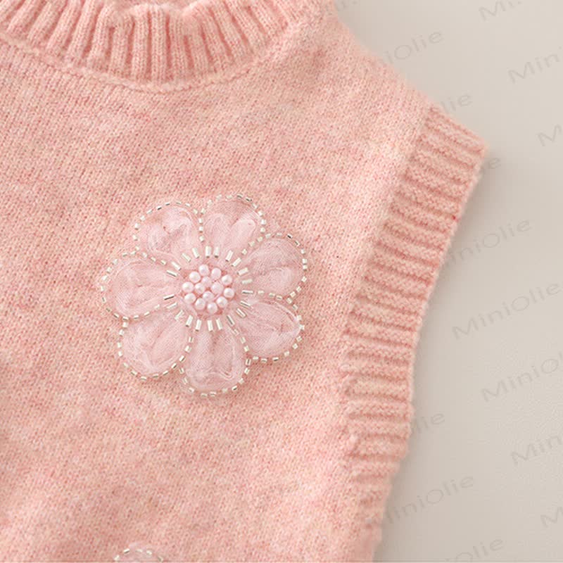 ベビー 幼児 女の子 花柄 3点セット - image 10