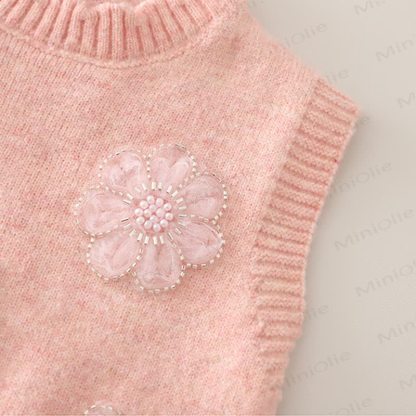 ベビー 幼児 女の子 花柄 3点セット - image 10