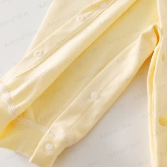 LOVEベビーハートパジャマロンパース - image 5