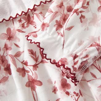 ベビーフローラルチューリップカラーロンパー - image 4