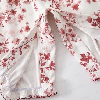 ベビーフローラルチューリップカラーロンパー - image 5