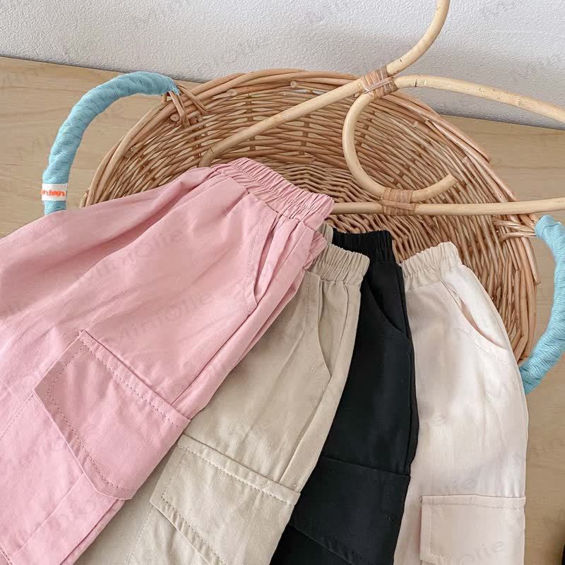 ベビー幼児用無地ワークルーズパンツ - image 3