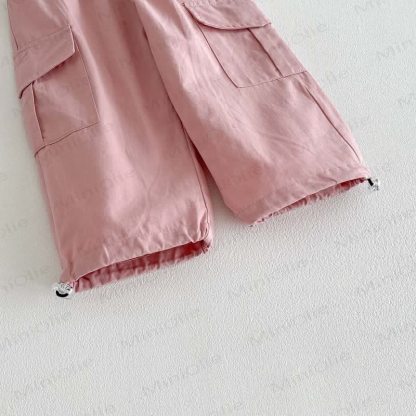 ベビー幼児用無地ワークルーズパンツ - image 13