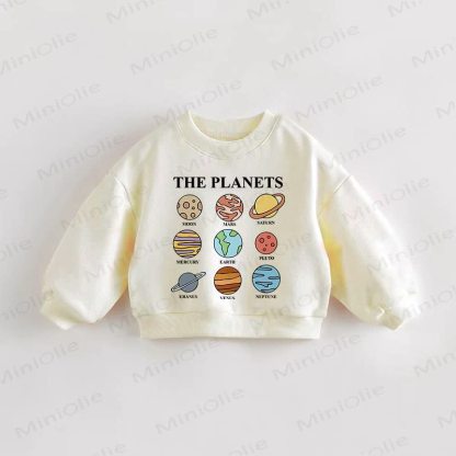 THE PLANETSベビー 幼児用スウェットシャツ - クリーム - 3～5歳 - image 1