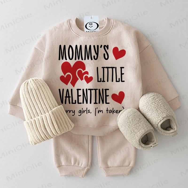 MOMMY'S LITTLE VALENTINEベビーラブ ベージュ 2点セット - ベージュ - 2～3歳 - image 1