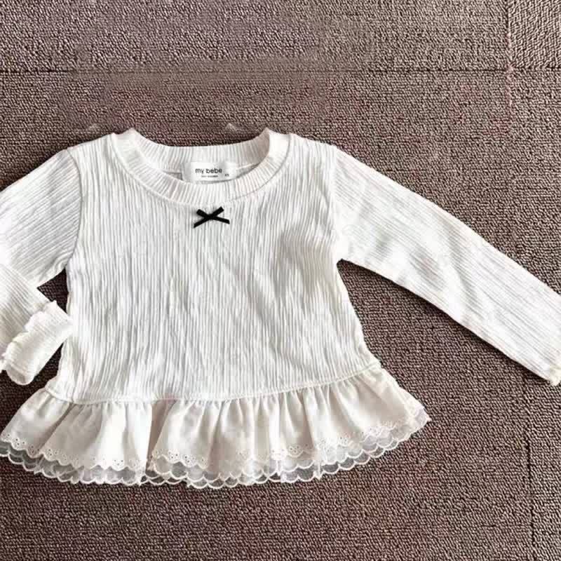 ベビー幼児用女の子用トップス/パンツ - ホワイトトップ - 5～7歳 - image 5