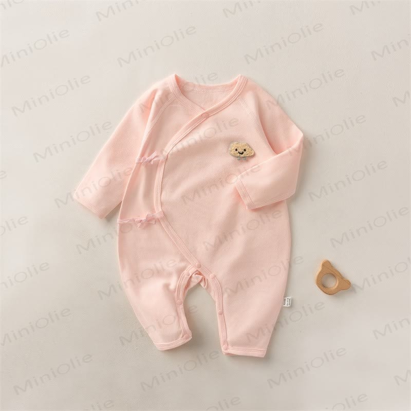 ベビークラウド着物オールコットンロンパース - ピンク - 3～6ヶ月 - image 12