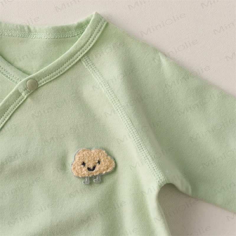 ベビークラウド着物オールコットンロンパース - image 3