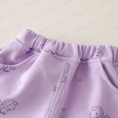 ベビー 幼児 女の子 馬柄 リボン チェック柄 2点セット - image 15