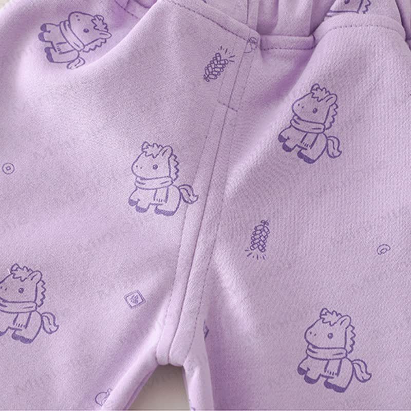 ベビー 幼児 女の子 馬柄 リボン チェック柄 2点セット - image 19