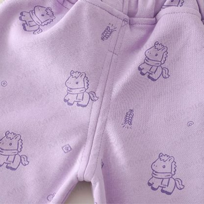 ベビー 幼児 女の子 馬柄 リボン チェック柄 2点セット - image 19