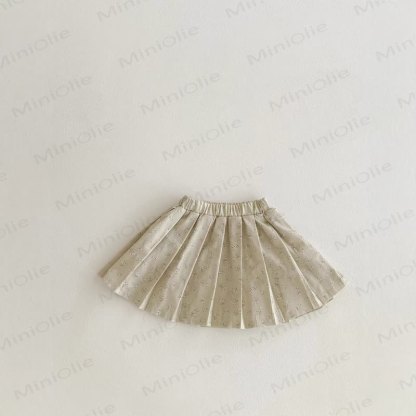 ベビー 幼児 女の子 フラワー チェック柄 リボン トップス＆スカート - image 5