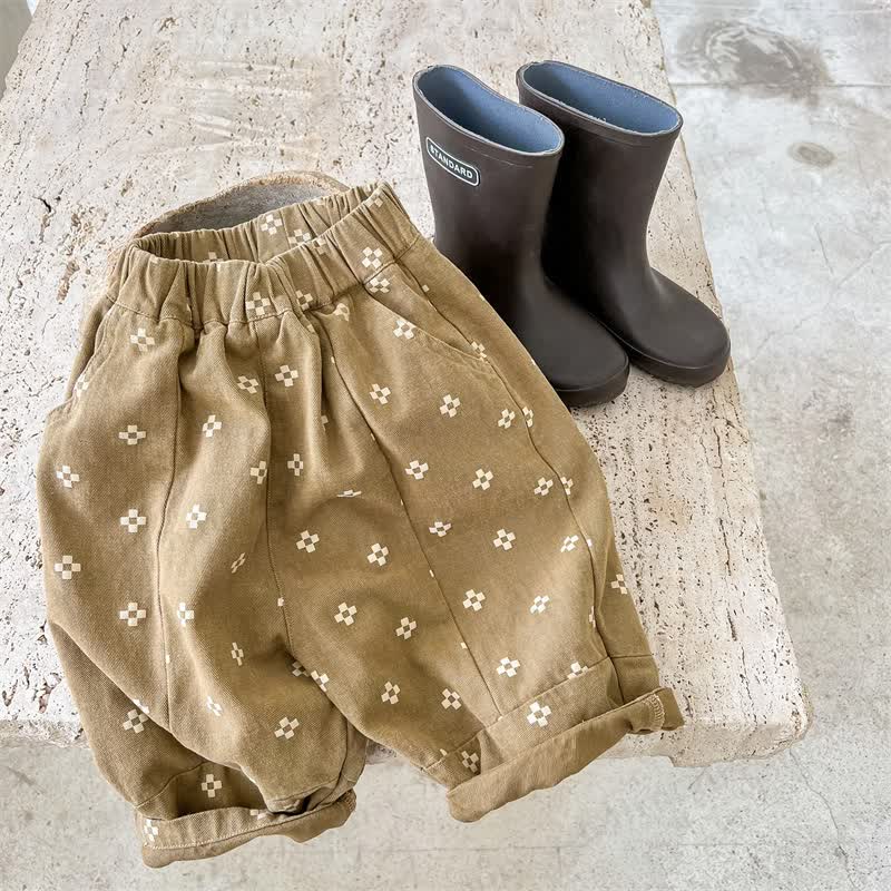 ベビー幼児用女の子パンツ - カーキ - 8歳 - image 5