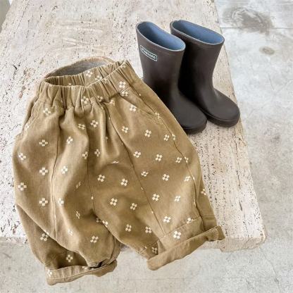 ベビー幼児用女の子パンツ - カーキ - 8歳 - image 5