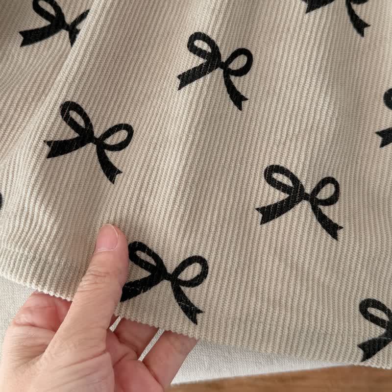 ベビー幼児女の子用ラペルボウDress/ボディスーツ - image 6