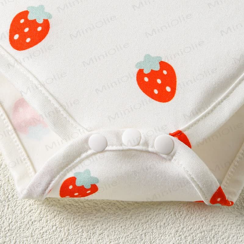 SWEETYベビーガール 3DDress& ストロベリーボディスーツ - image 9