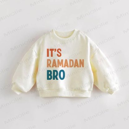 IT'S RAMADAN BROベビー 幼児用 クリーム スウェットシャツ - クリーム - 3～5歳 - image 1