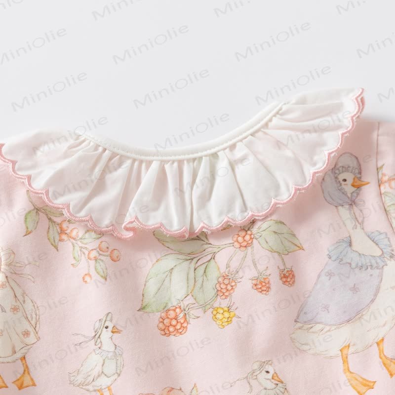 ベビーフローラルアニマルロンパース - image 16