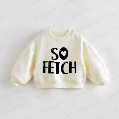 SO FETCHベビー幼児用スウェットシャツ - クリーム - 3～5歳 - image 1
