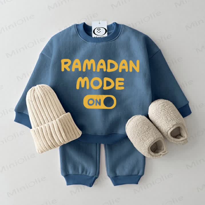 RAMADAN MODE ONベビースウェットスーツ 2点セット - 青 - 2～3歳 - image 1