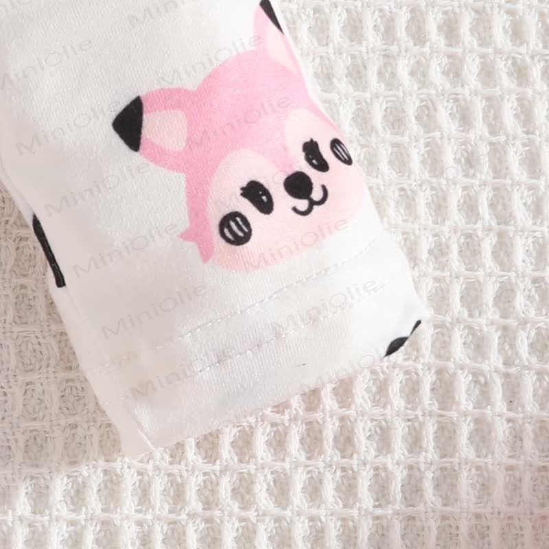 女の子用フォックスリボンコードDress＆ラブボディスーツ - image 7