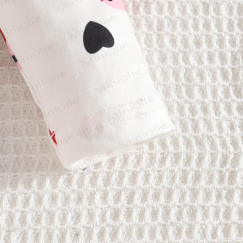 女の子用フォックスリボンコードDress＆ラブボディスーツ - image 13