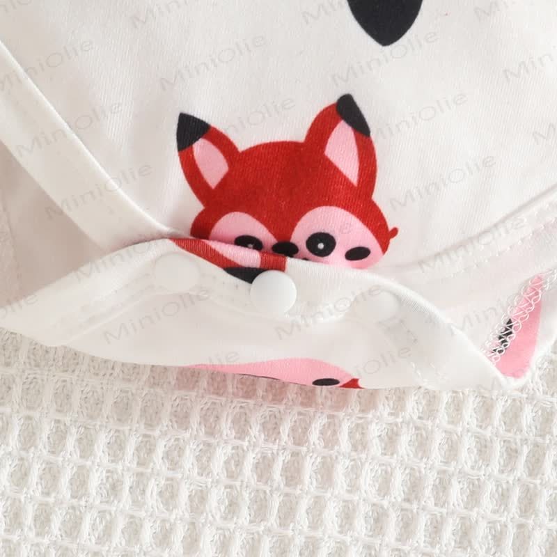 女の子用フォックスリボンコードDress＆ラブボディスーツ - image 14