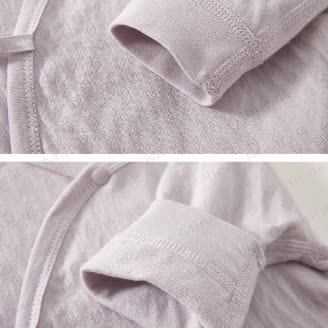  新生儿フラワーコットン着物ロンパース - image 4