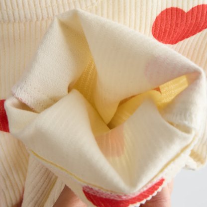 ベビー幼児用ラブコーデュロイベージュオーバーオール - image 6