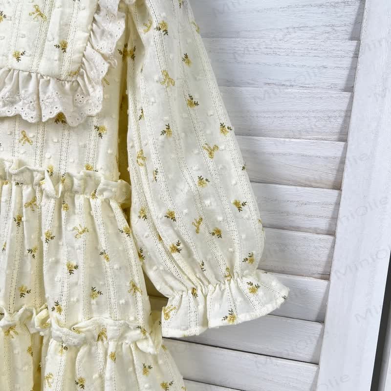 ベビー幼児女の子用フラワーレースDress - image 5