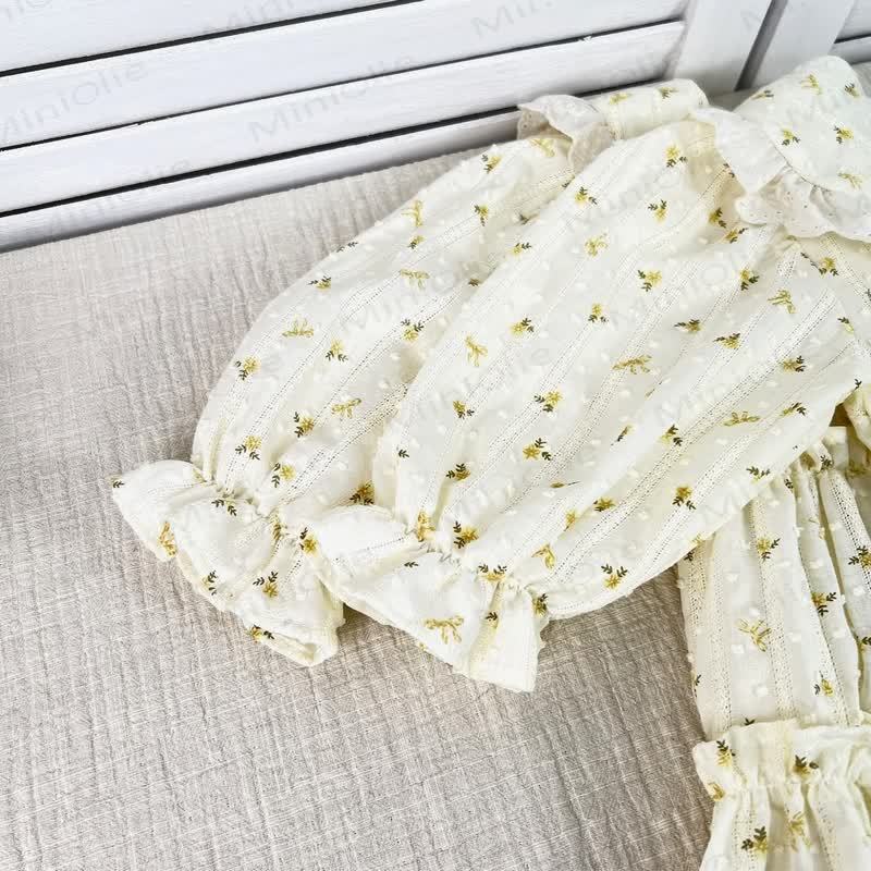 ベビー幼児女の子用フラワーレースDress - image 9