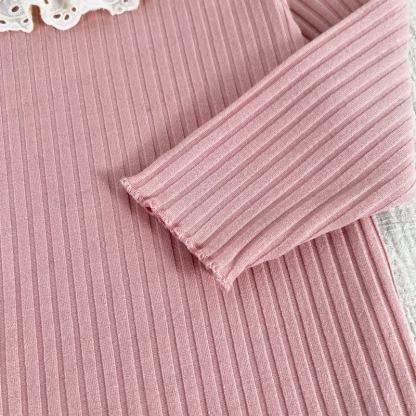 ベビー幼児女の子用無地レーストップ/サスペンダーDress - image 10