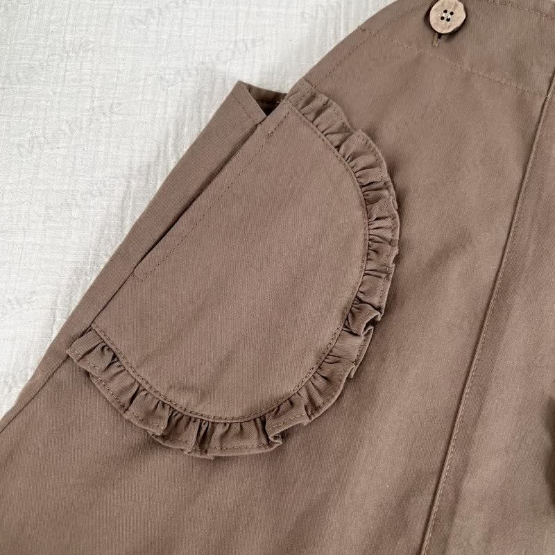 ベビー幼児女の子用無地レーストップ/サスペンダーDress - image 12