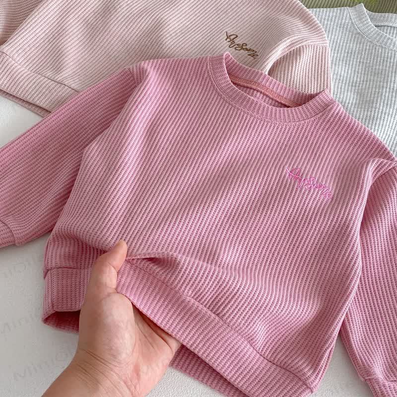 ベビー幼児用刺繍ワッフル2点セット - image 11