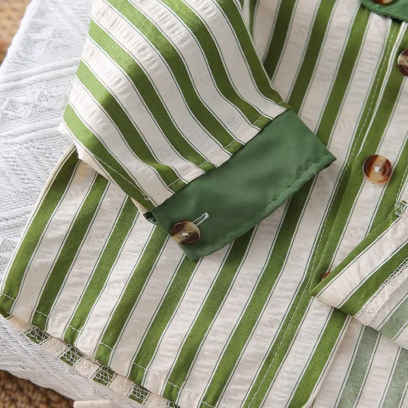 ベビー 幼児 男の子 ストライプ 2点セット - image 12