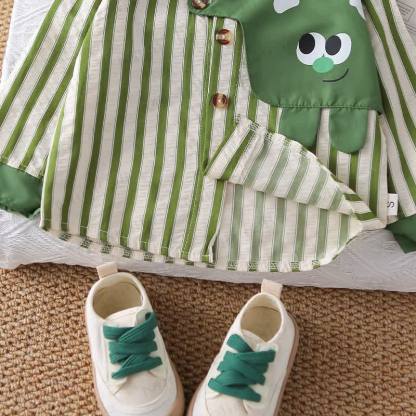 ベビー 幼児 男の子 ストライプ 2点セット - image 13