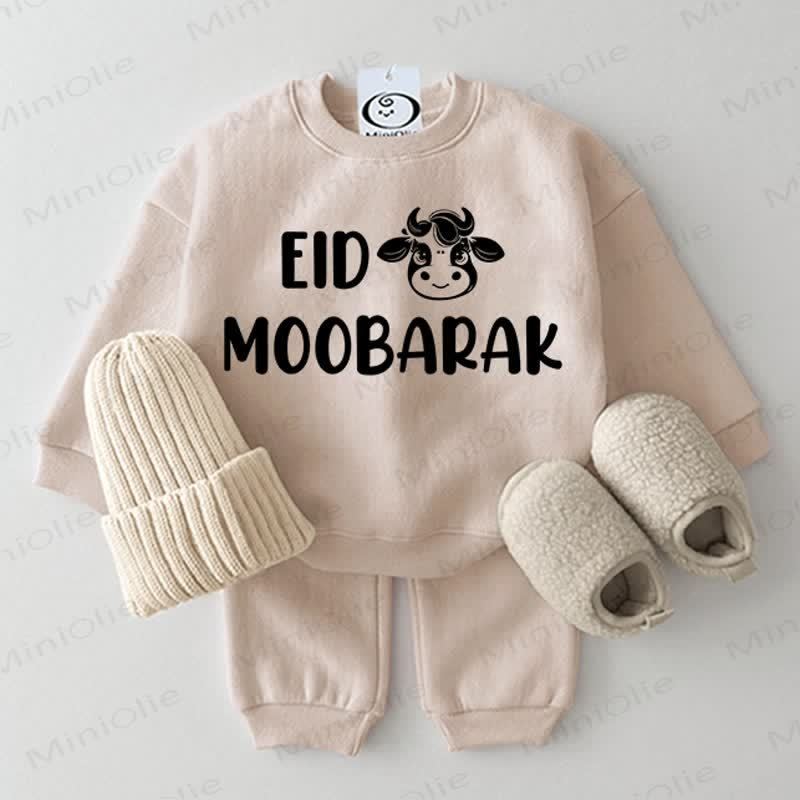 EID MOOBARAKベビーカウ ベージュ 2点セット - ベージュ - 2～3歳 - image 1