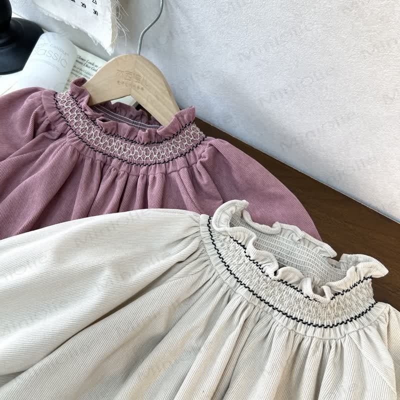 ベビー幼児女の子用無地レースDress - image 4