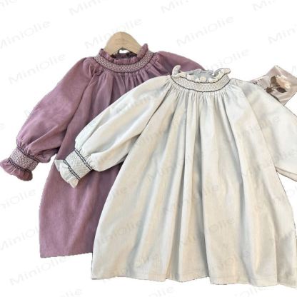ベビー幼児女の子用無地レースDress - image 5